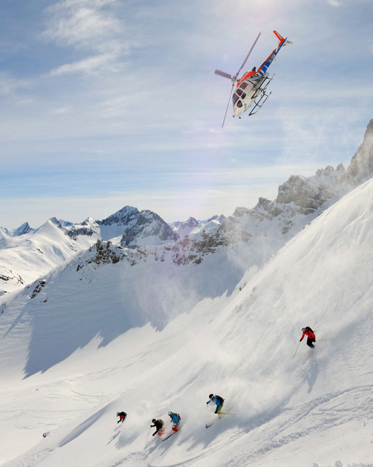 Heliskiing in Lech am Arlberg
